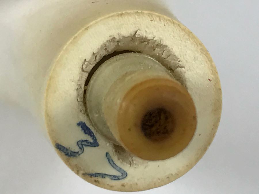 Vintage Meerschaum Carved Pipe Figural Man 6'L [Photo 16]