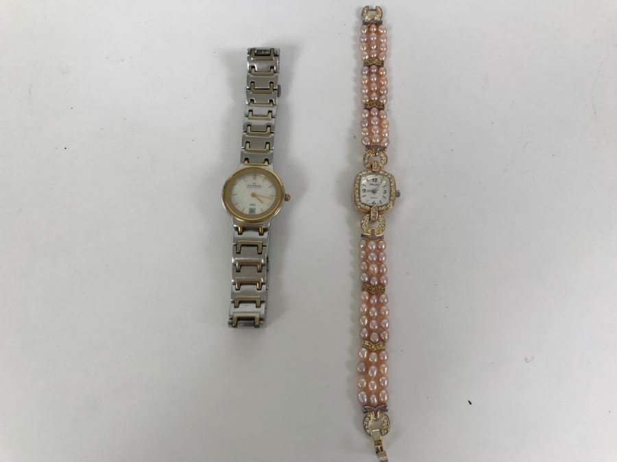 Pair Of Women's Watches: GRUEN And SKAGEN Denmark [Photo 2]