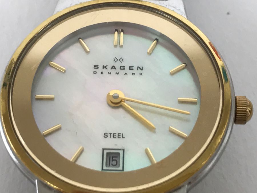 Pair Of Women's Watches: GRUEN And SKAGEN Denmark [Photo 5]