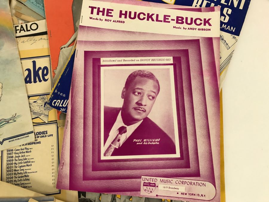 Large Collection Of Vintage Sheet Music - The Wizard Of Oz, Shirley Temple, Frank Sinatra [Photo 10]