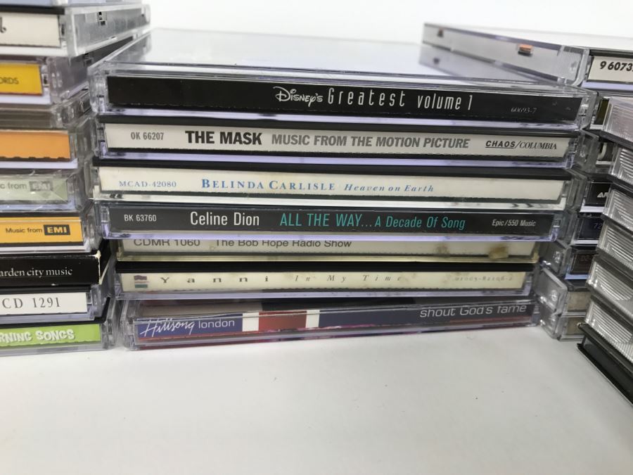 Music CD Collection: Led Zeppelin, Rolling Stones, Elvis, Disney, Walking On Water - See All Photos [Photo 9]