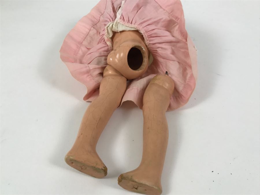 Vintage 1930's Shirley Temple Composition Doll - Leg Needs To Be Reattached [Photo 19]