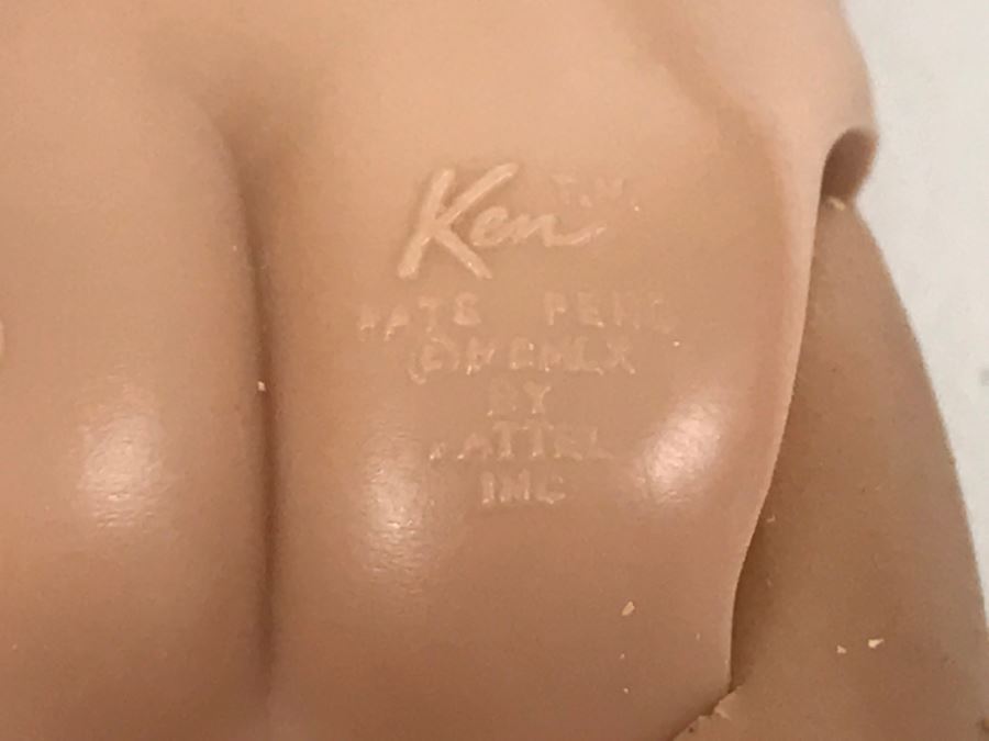 Vintage Ken Doll, Midge Doll, Barbie Doll With Extra Heads Mattel [Photo 7]