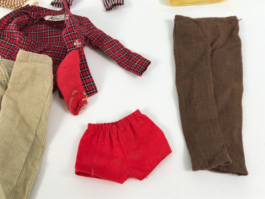 Collection Of Original Barbie, Ken, Midge Mattel Doll Clothes With Mattel Pamphlet [Photo 9]