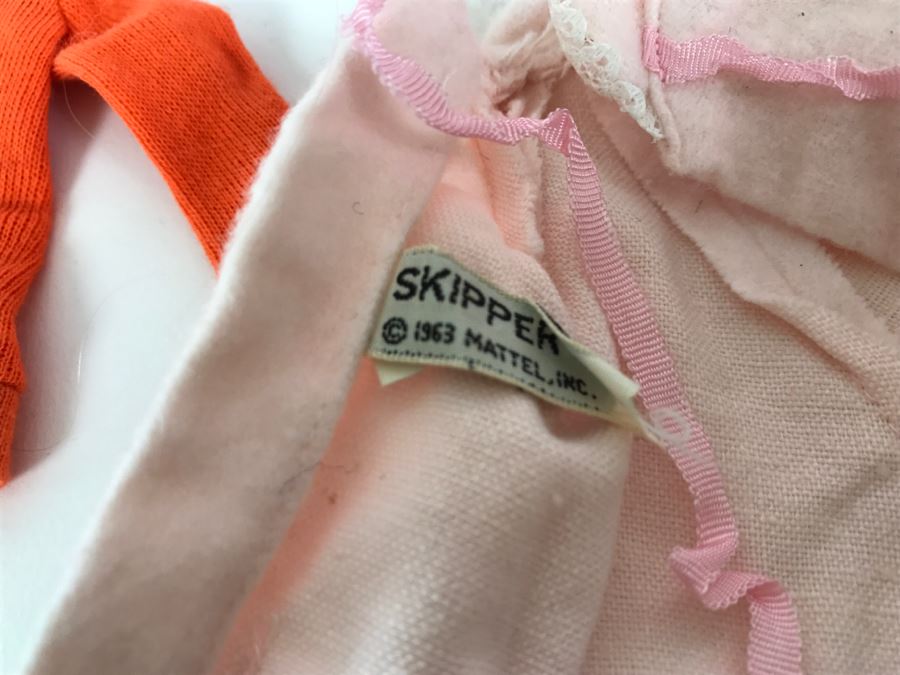 Collection Of Original Barbie, Ken, Midge Mattel Doll Clothes With Mattel Pamphlet [Photo 17]