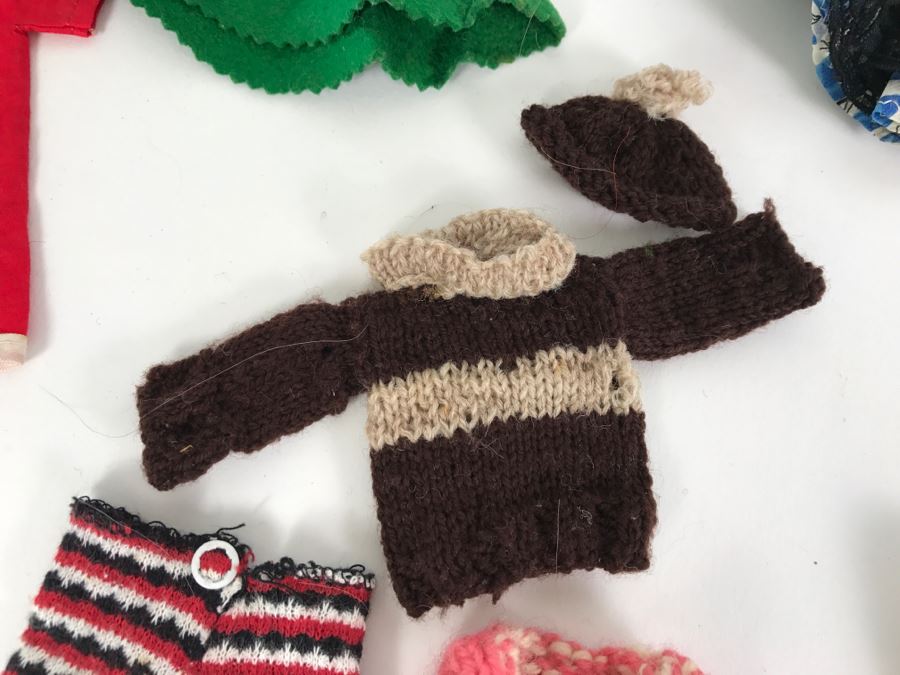 Collection Of Handmade Barbie, Ken, Midge Mattel Doll Clothes [Photo 15]