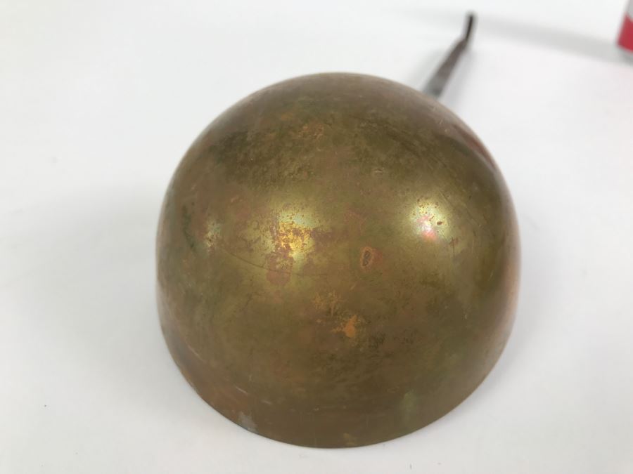 Pair Of Vintage Ladles: One Copper And One Ceramic [Photo 8]