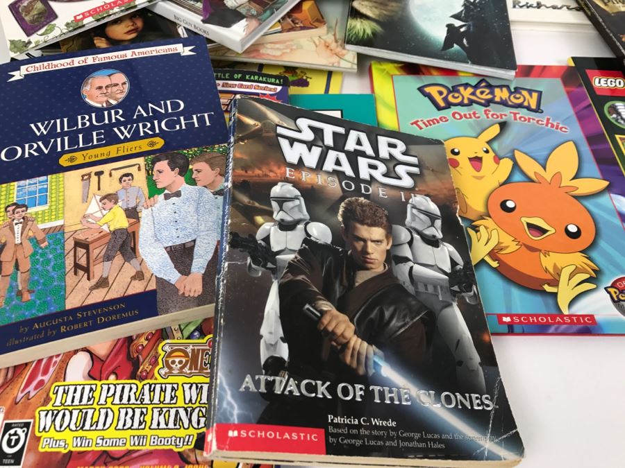 Assorted Children's Books: Shel Silverstein, Star Wars, Pokemon, J.R.R. Tolkien [Photo 21]