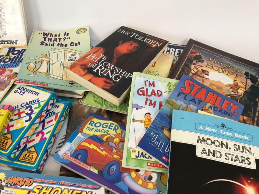 Assorted Children's Books: Shel Silverstein, Star Wars, Pokemon, J.R.R. Tolkien [Photo 11]