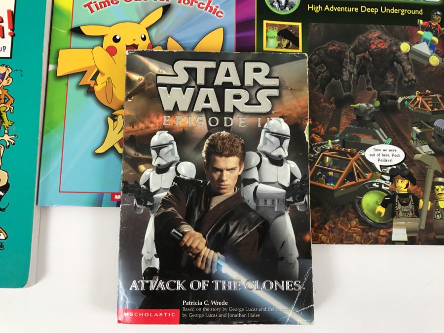 Assorted Children's Books: Shel Silverstein, Star Wars, Pokemon, J.R.R. Tolkien [Photo 3]
