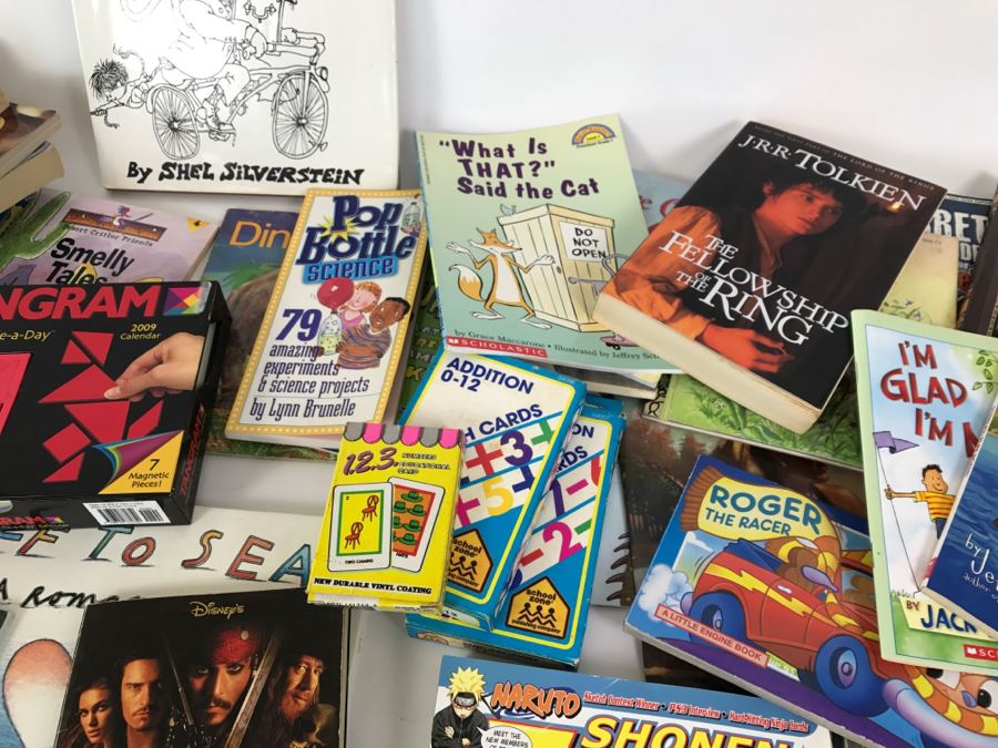 Assorted Children's Books: Shel Silverstein, Star Wars, Pokemon, J.R.R. Tolkien [Photo 13]