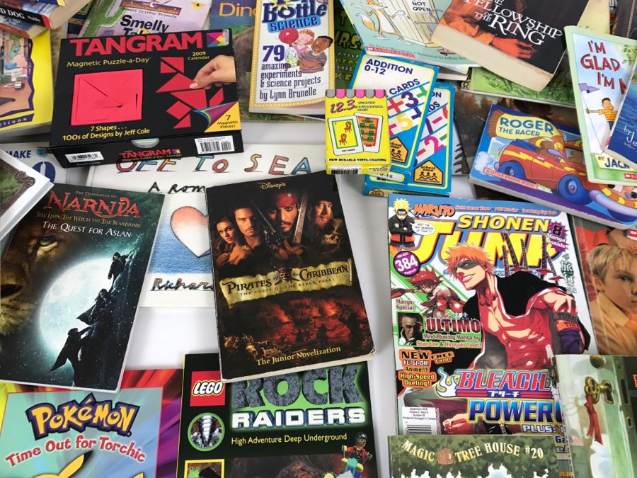 Assorted Children's Books: Shel Silverstein, Star Wars, Pokemon, J.R.R. Tolkien [Photo 14]