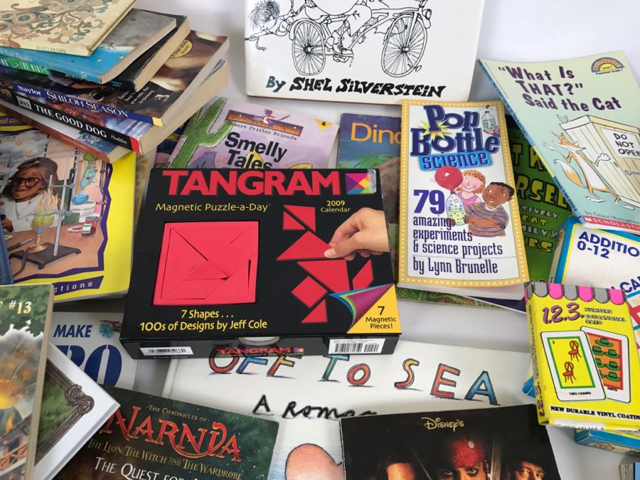 Assorted Children's Books: Shel Silverstein, Star Wars, Pokemon, J.R.R. Tolkien [Photo 16]