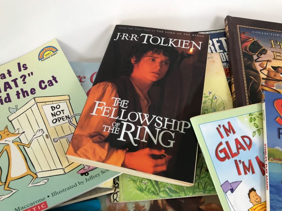 Assorted Children's Books: Shel Silverstein, Star Wars, Pokemon, J.R.R. Tolkien [Photo 12]