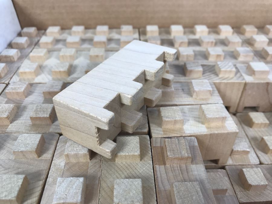 Wooden Building Block Playset Architectural [Photo 3]