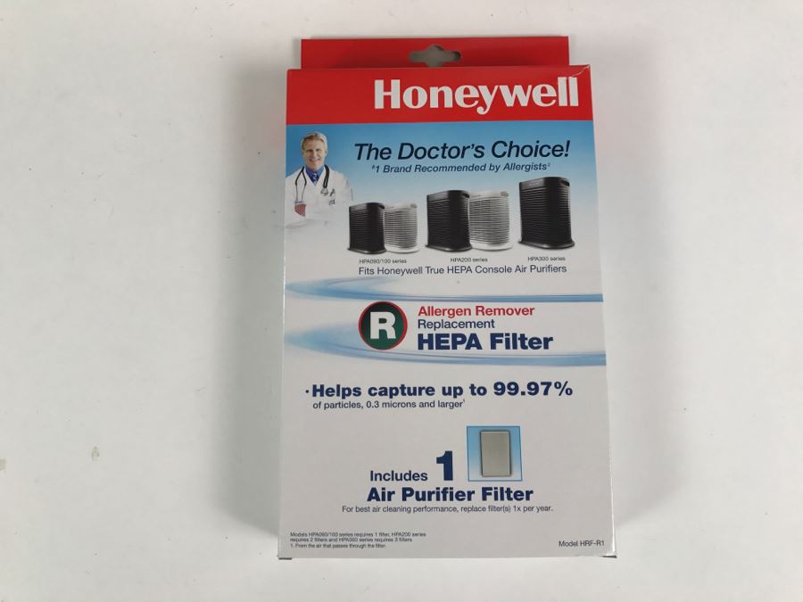 New Honeywell HEPA Filter Air Purifier Model HA106WHD With New Hepa Replacement Filter [Photo 4]