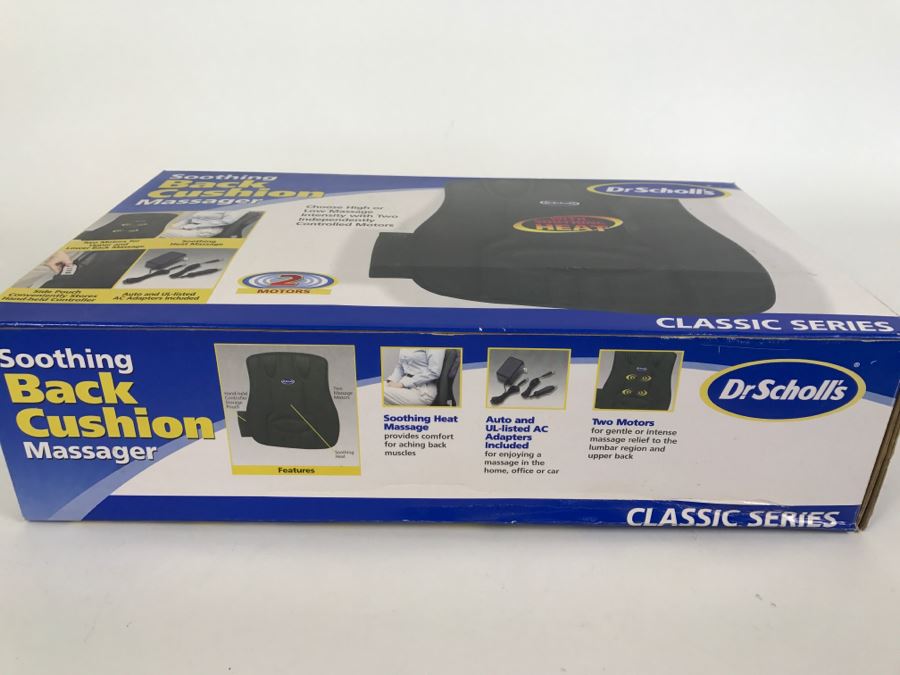 Dr Scholl's Soothing Back Cushion Massager, Homedics Massager And Heating Pad [Photo 7]
