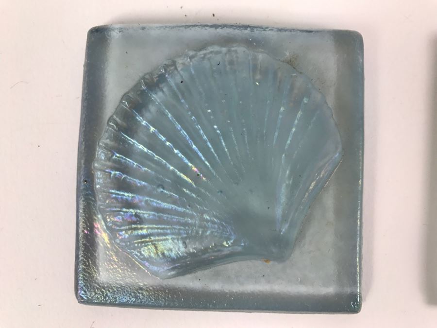 Various Glass Tiles Including Seashell Motif Tiles [Photo 4]