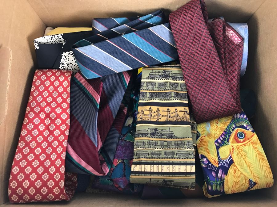 Collection Of Men's Ties Silk Ties