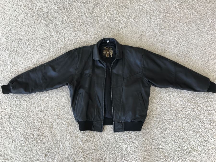 Men's Leather Jacket Size M The Pierce Arrow [Photo 1]