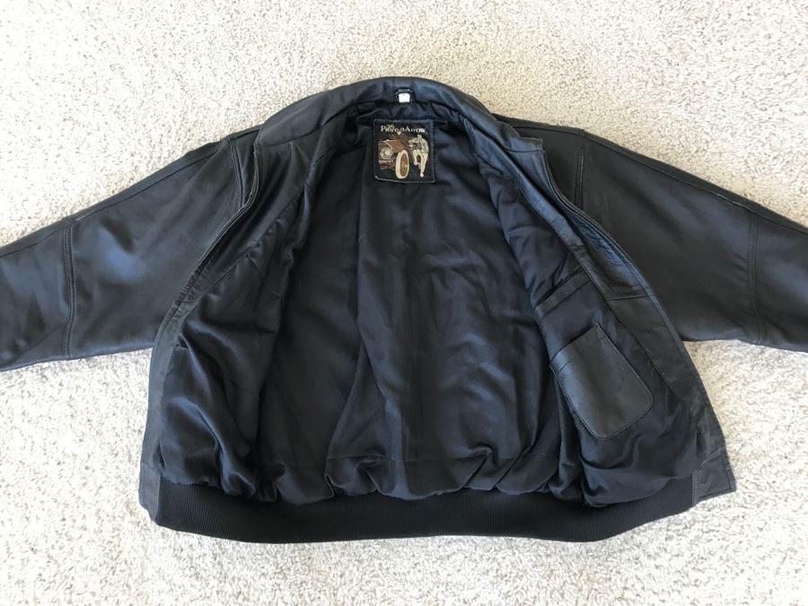 Men's Leather Jacket Size M The Pierce Arrow