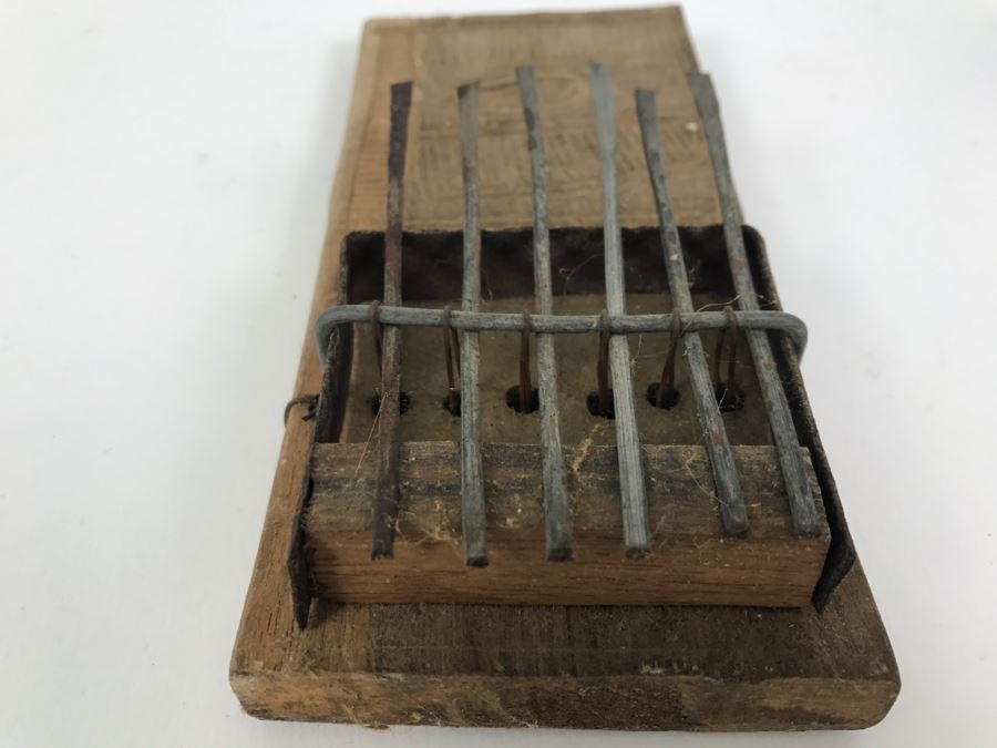Vintage African Musical Instrument Folk Art [Photo 5]