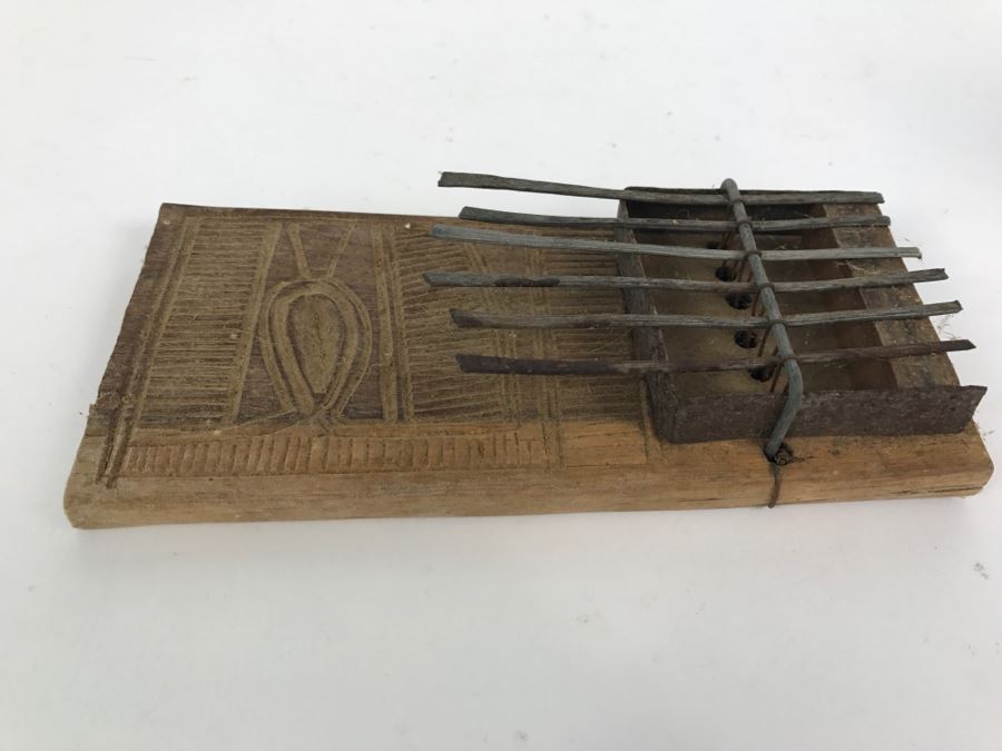Vintage African Musical Instrument Folk Art [Photo 6]