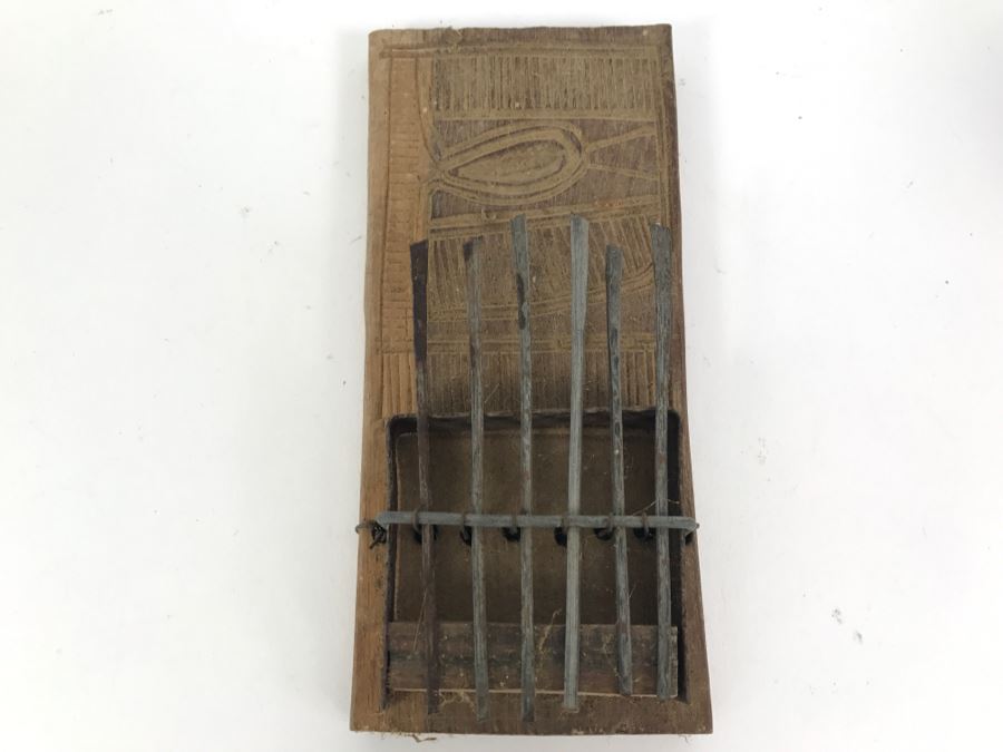 Vintage African Musical Instrument Folk Art [Photo 3]