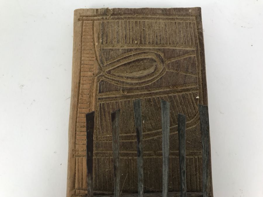 Vintage African Musical Instrument Folk Art [Photo 4]