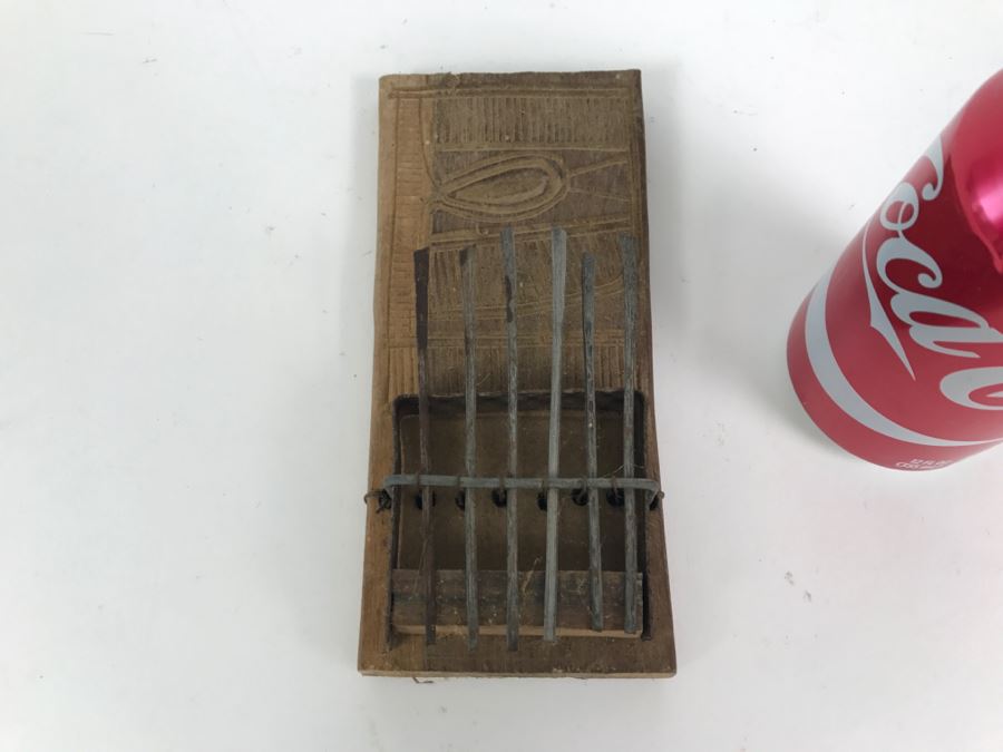Vintage African Musical Instrument Folk Art [Photo 2]