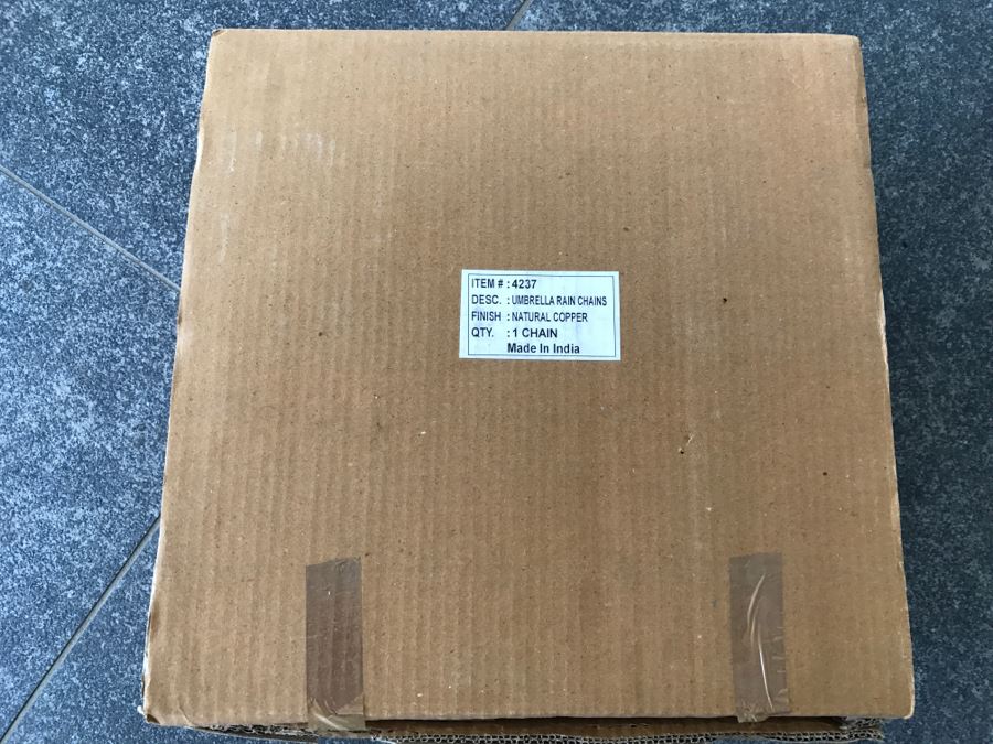 New Copper Umbrella Rain Chains [Photo 2]