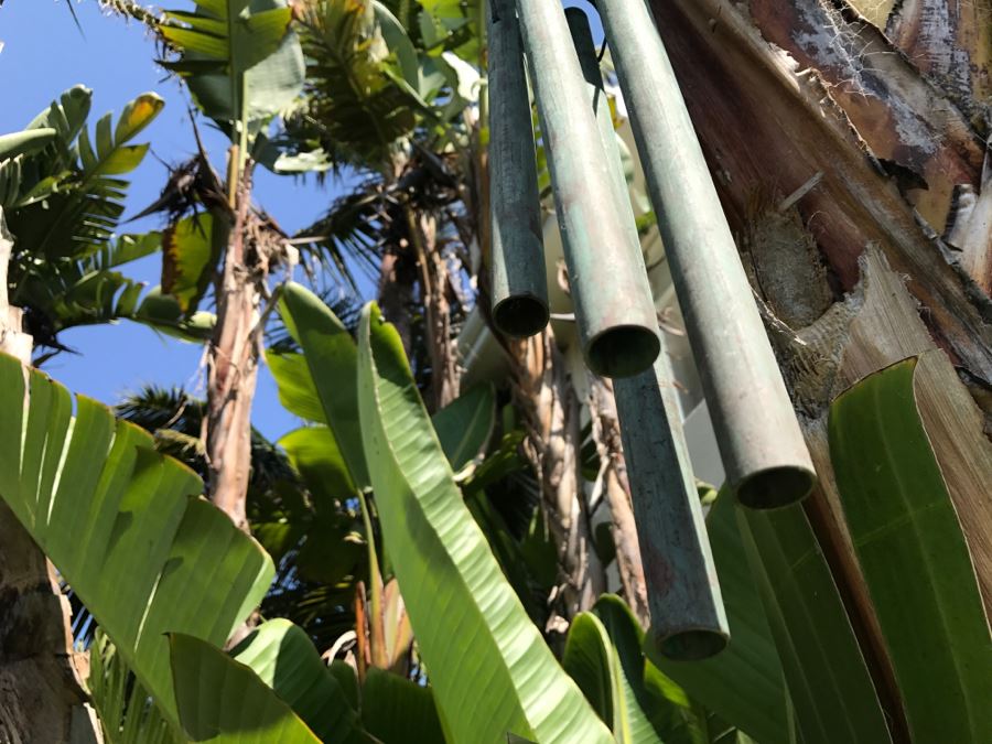 Whale Motif Copper Wind Chime [Photo 5]