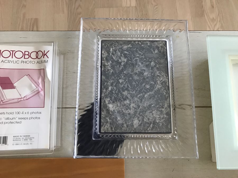 Large Picture Frame Lot - All Frames On Top Of Coffee Table [Photo 9]