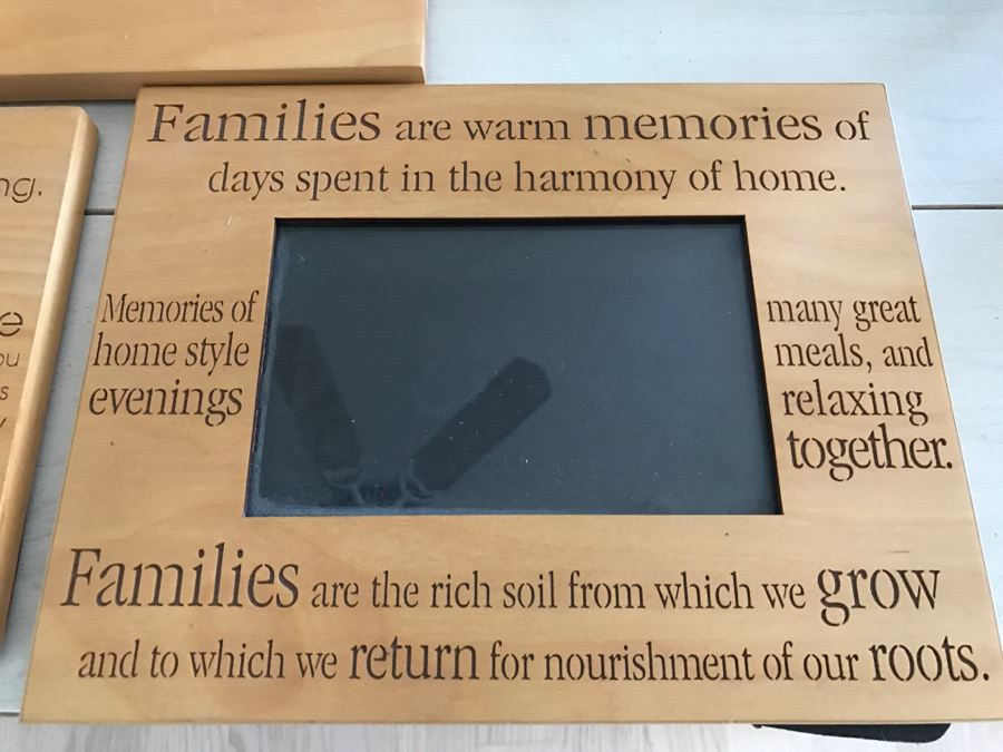 Large Picture Frame Lot - All Frames On Top Of Coffee Table [Photo 3]