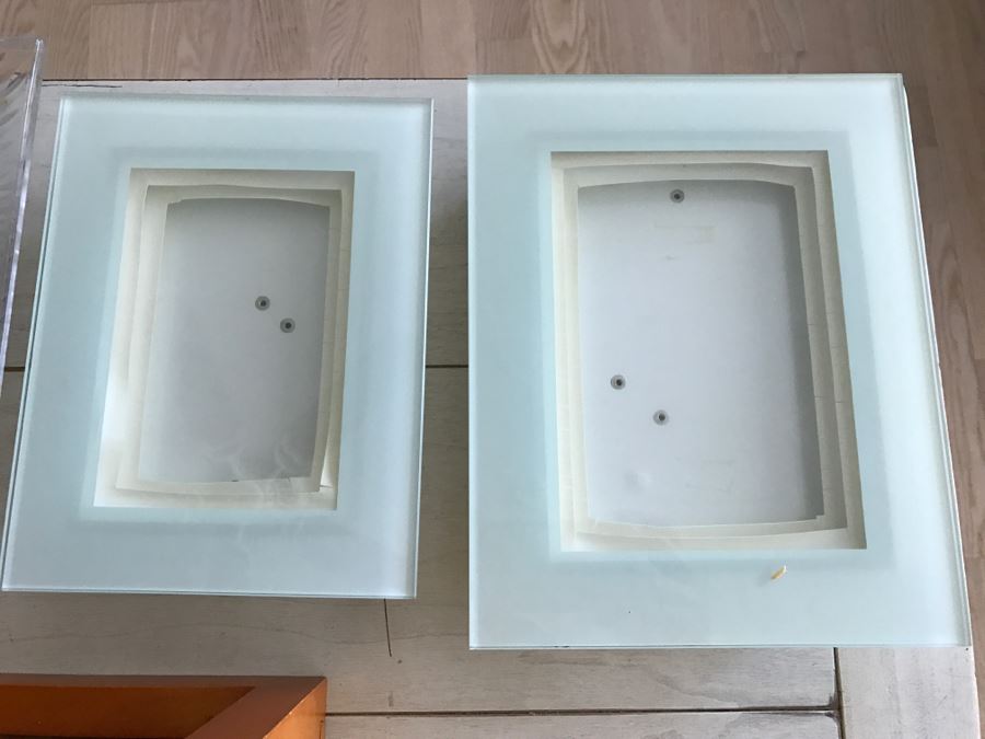 Large Picture Frame Lot - All Frames On Top Of Coffee Table [Photo 8]