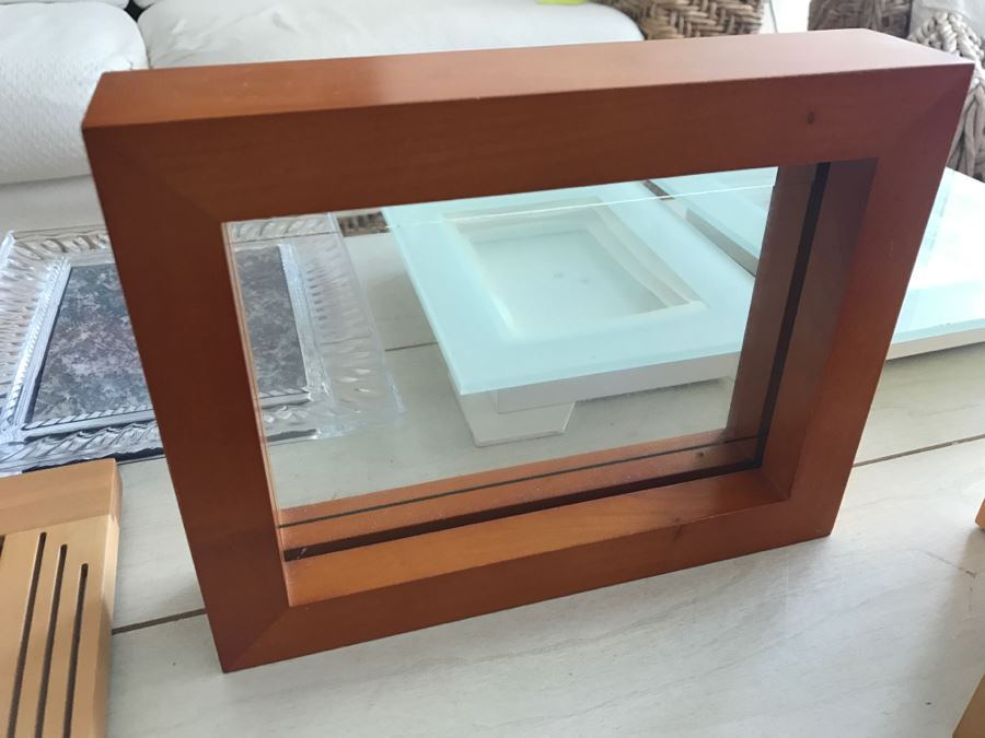 Large Picture Frame Lot - All Frames On Top Of Coffee Table [Photo 6]