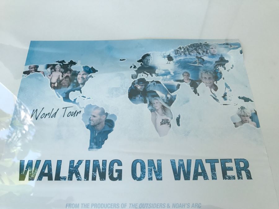 Framed Walking On Water Surf Movie Poster [Photo 3]