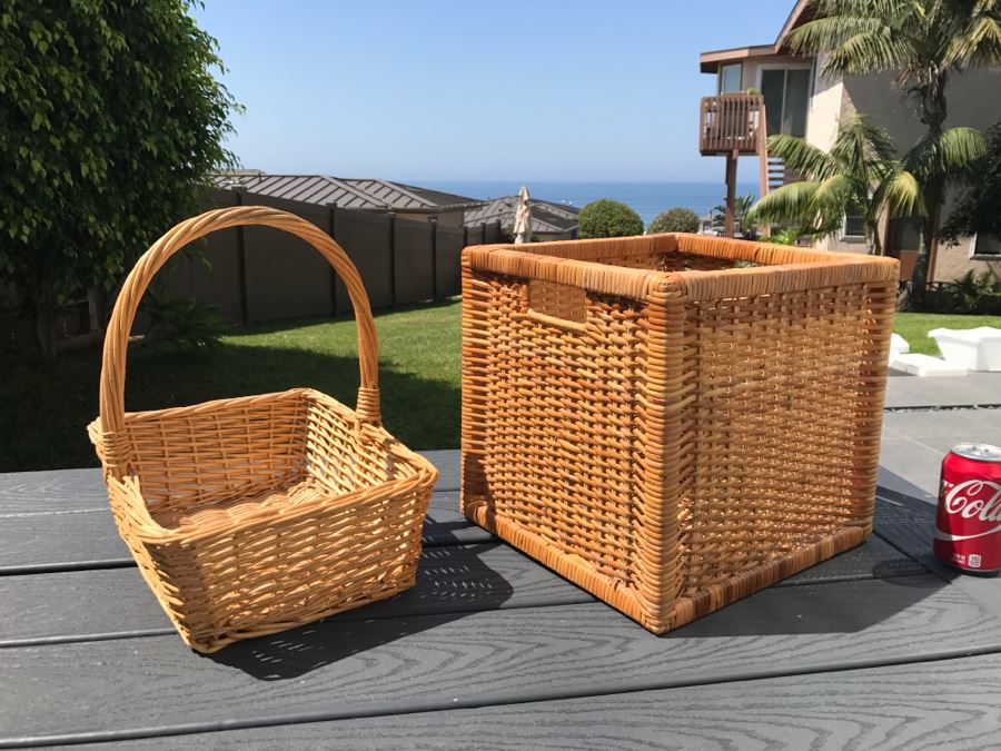 Pair Of Baskets Basking In Another Sunny Day In Paradise [Photo 1]