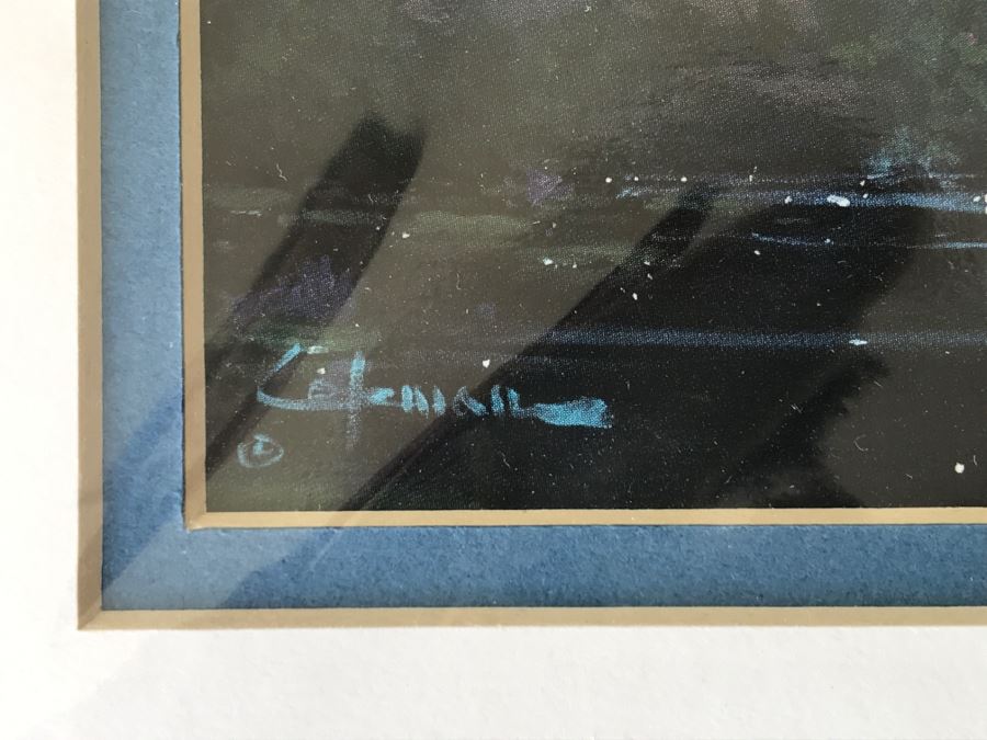 (7) Picture Frames (Photos Will Be Removed) And James Coleman Peaceful Rhythms Print [Photo 3]