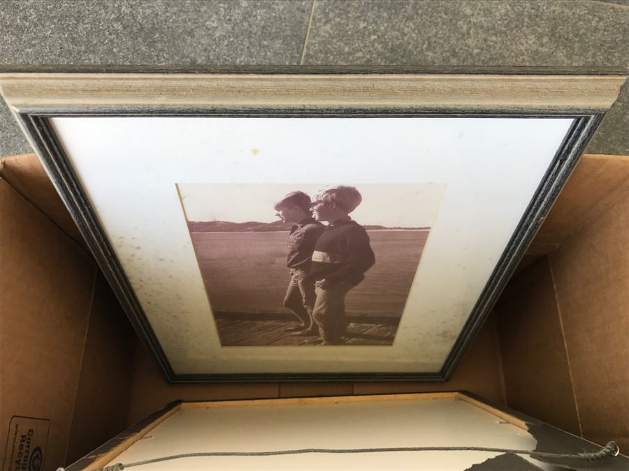 (7) Picture Frames (Photos Will Be Removed) And James Coleman Peaceful Rhythms Print [Photo 10]