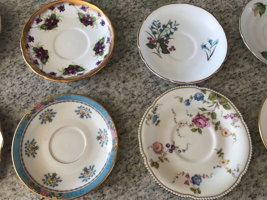 Stemware, Glasses, Saucers, Plates And Bowl Lot [Photo 12]