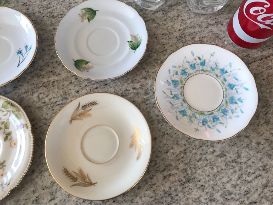 Stemware, Glasses, Saucers, Plates And Bowl Lot [Photo 13]