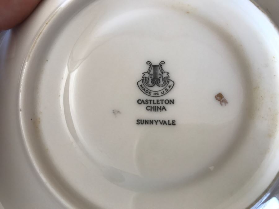 Stemware, Glasses, Saucers, Plates And Bowl Lot [Photo 16]