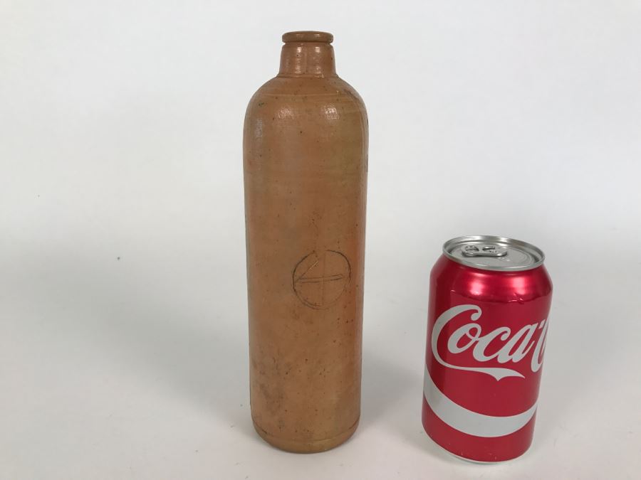 Antique Vintage Primitive Stoneware Bottle Marked 4 N15 B [Photo 2]
