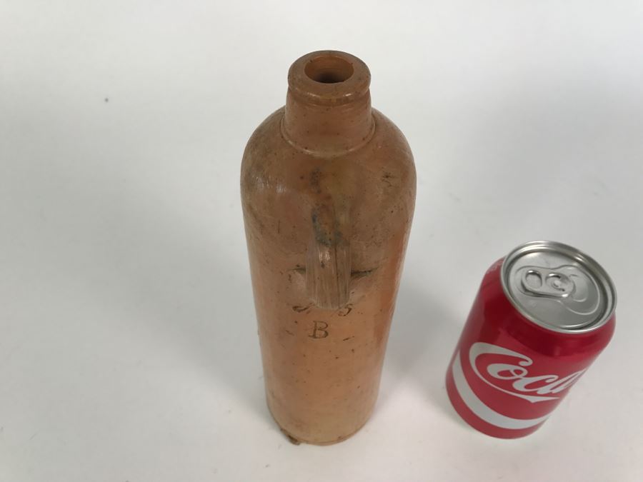 Antique Vintage Primitive Stoneware Bottle Marked 4 N15 B [Photo 6]