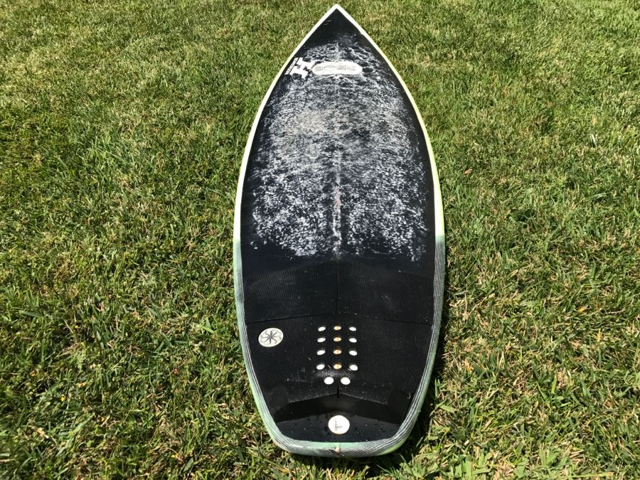 Rogue Shapes Bionic Surf Co Custom Surfboard 5'9' 18' 2 3/16' - Son's Board - He's A Competitive Surfer - No Fins [Photo 8]