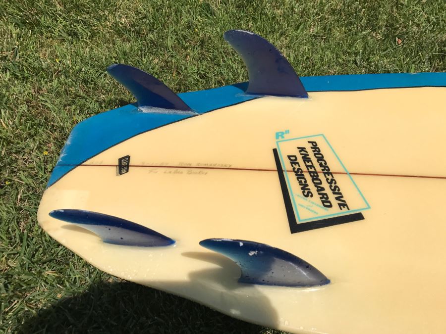 Vintage 1987 Classic Progressive Kneeboard Designs RON ROMANOSKY Quan Fin [Photo 3]