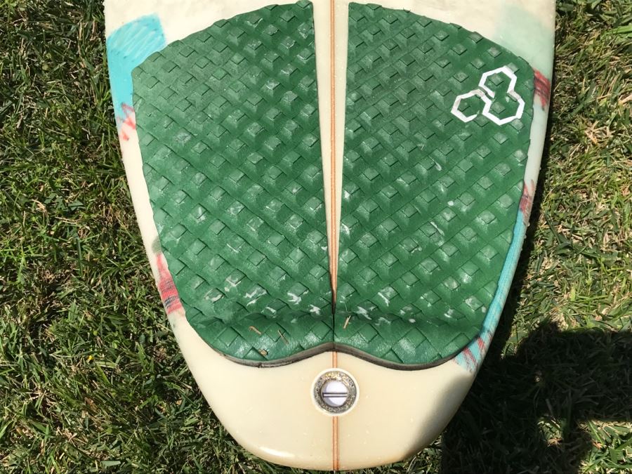 DANE REYNOLDS Personal Surfboard Signed 6'2' - Multiple Areas Where He Wrote 'VENTURA SURF SHOP' - Possibly Best Freestyle Surfer Ever Tied With Kelly Slater - Item Has Reserve [Photo 20]