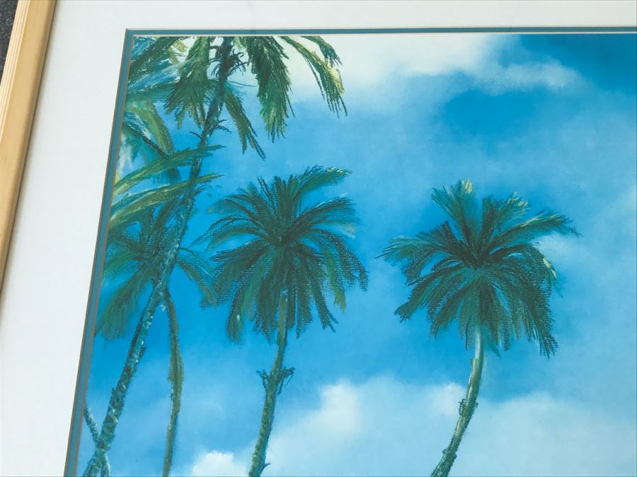 Vintage 1989 Arvidson Beach Print Framed [Photo 6]