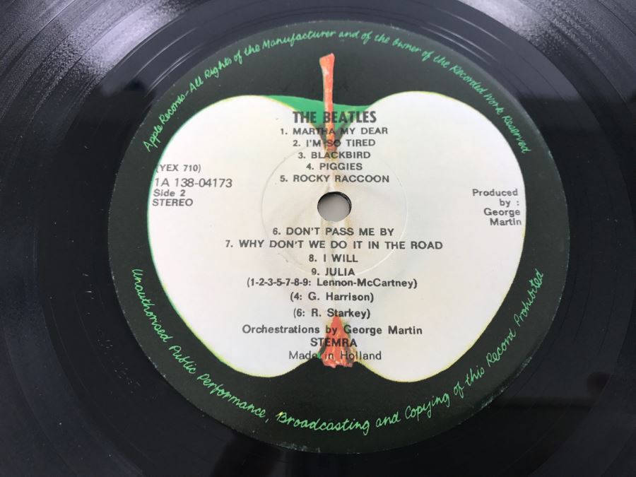 The Beatles - The Beatles (The White Album) - Vinyl Record Album - Apple Records With 4 Original Beatles Posters Embossed S/N 3273 7 Original Owner Purchased In Australia [Photo 14]